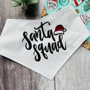 Bandana | Christmas | Santa Squad / Christmas Coffee