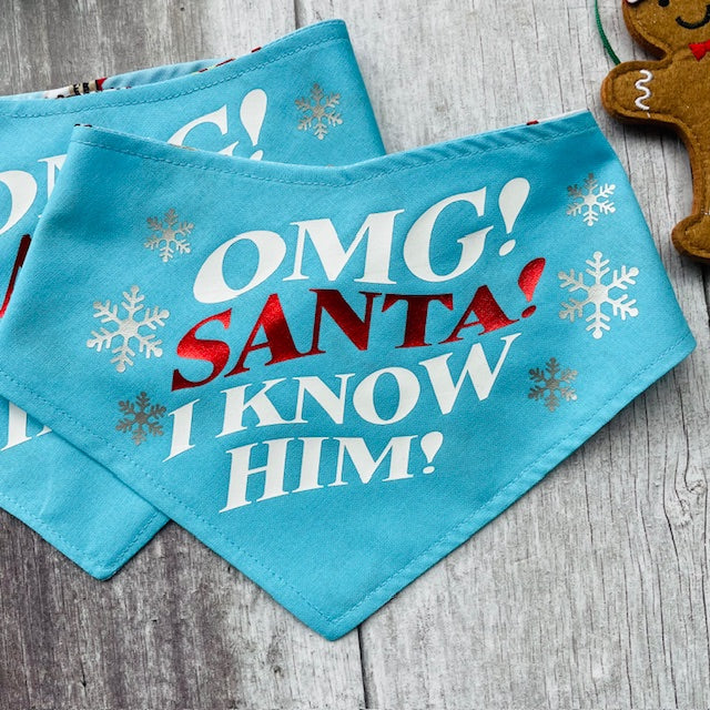 Bandana | Christmas | OMG! Santa! I Know Him! / Busy Santa