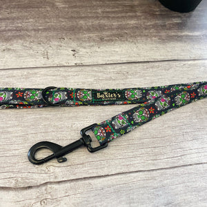 sugar skulls dog lead